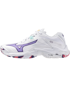 Mizuno Wave Lightning Z8 Women white/violetindigo/camelliaros