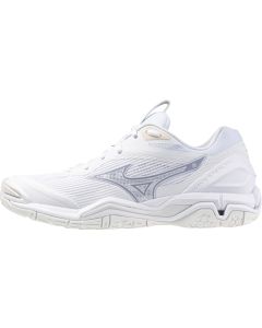 Mizuno Wave Stealth 6 white/aleutian/cloud pink